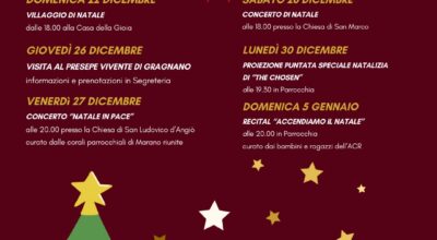 Santo Natale 2024: eventi comunitari